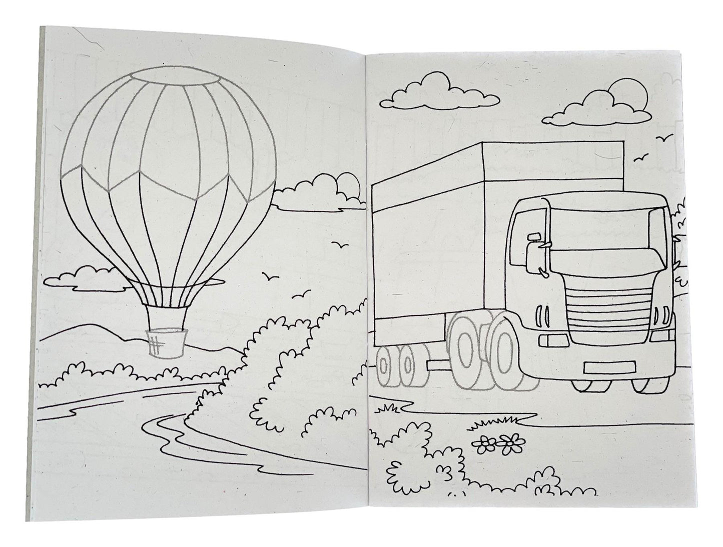 Mini Transport Sticker Activity Books - 1 Book - Anilas UK
