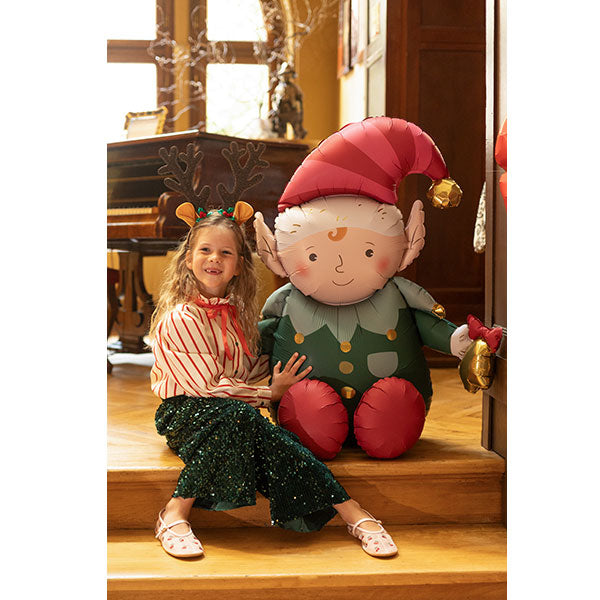 Elf Shape Foil Balloons (89 x 92 cm)