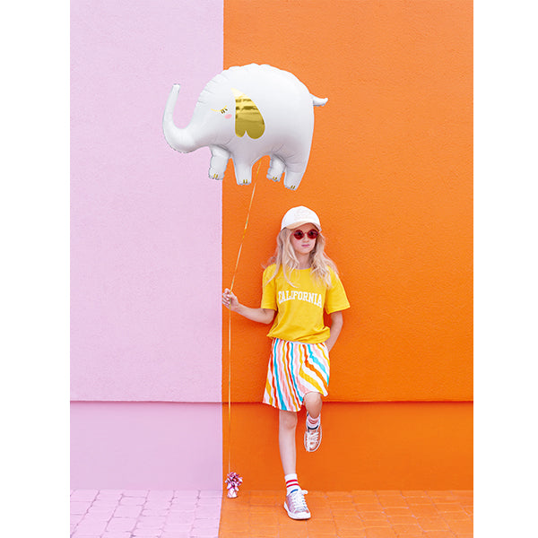 Elephant Shaped Foil Birthday Party Balloon (26") - Anilas UK
