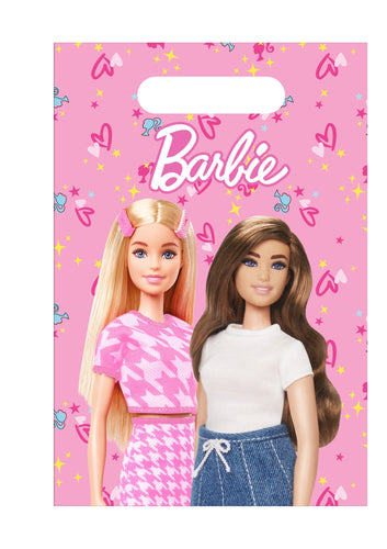 Barbie Plastic Party Loot Bag - Anilas UK