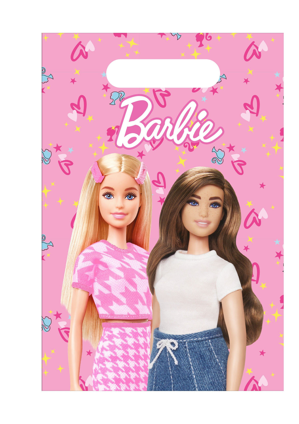 Barbie Plastic Party Loot Bag - Anilas UK