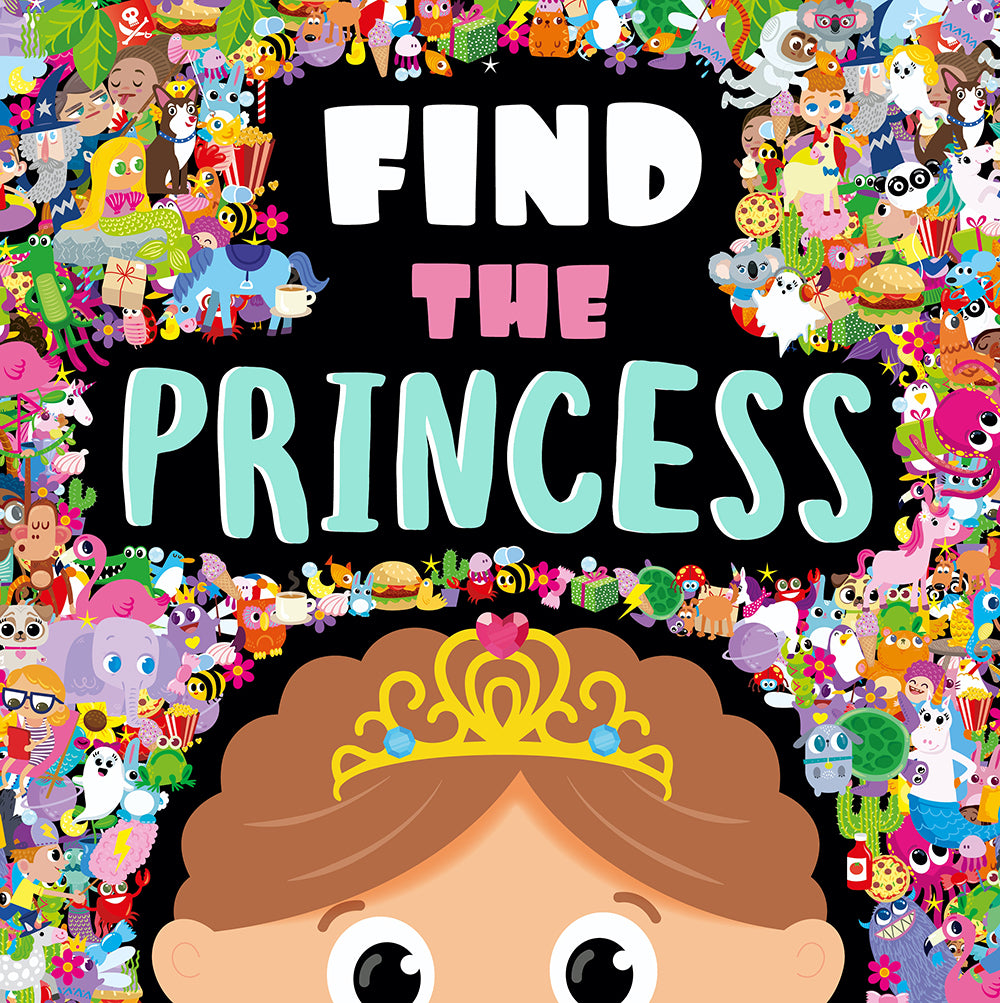 Find the Princess Search and Find Activity Book cover