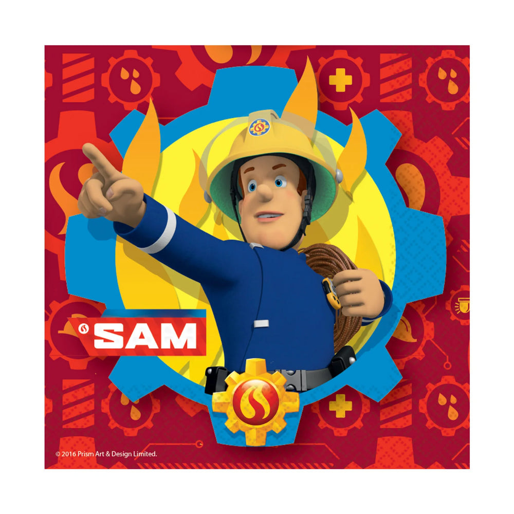 Fireman Sam Napkins (Pack of 20)