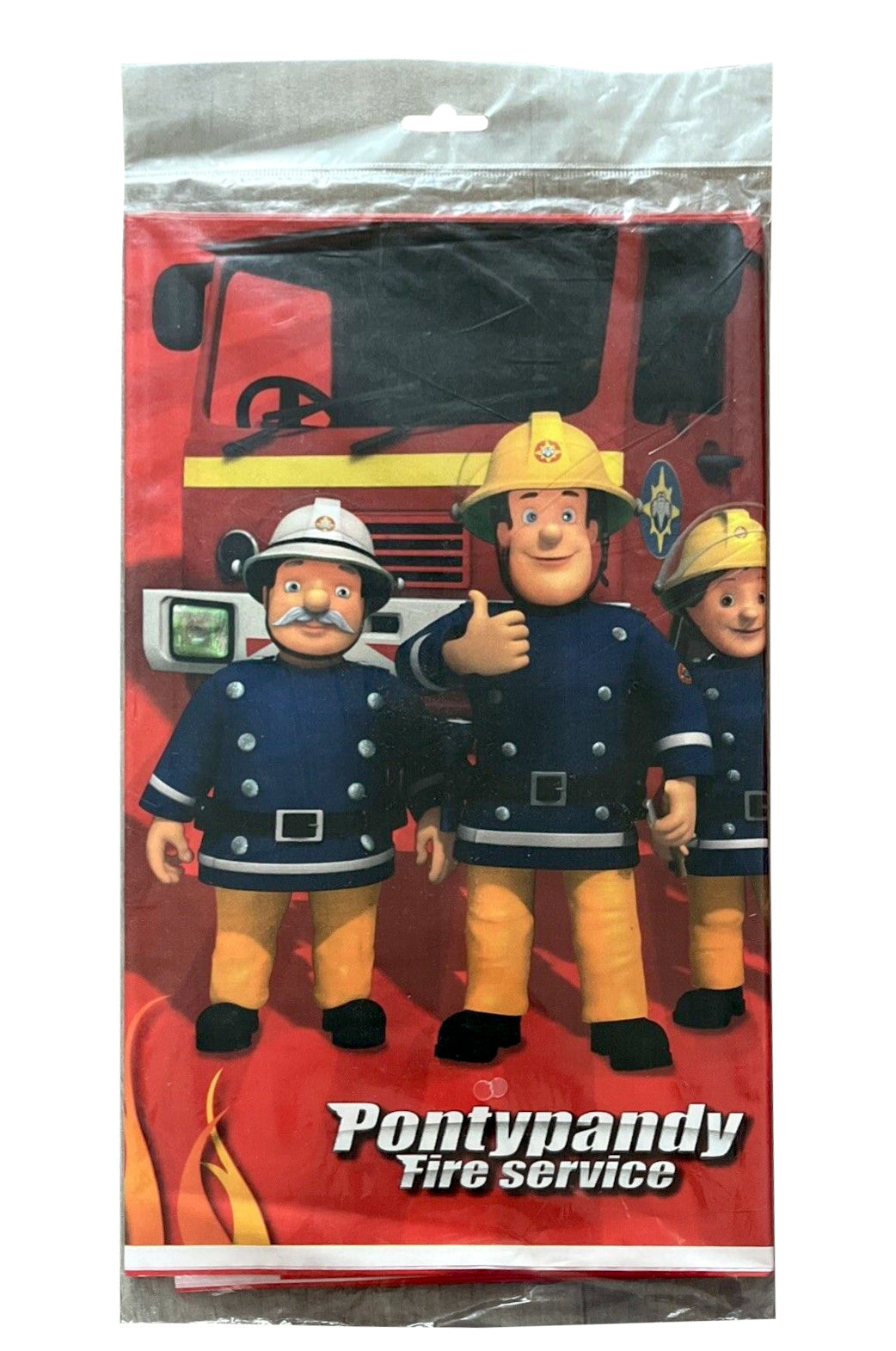 Fireman Sam Large Plastic Party Tablecloth - Anilas UK