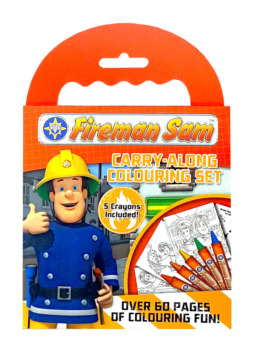 Fireman Sam Carry Along Colouring Set