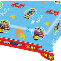 Fireman Sam Plastic Tablecover