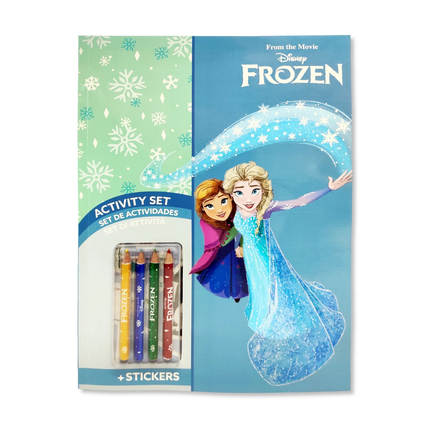 Disney Frozen Colouring Book with Stickers & Pencils