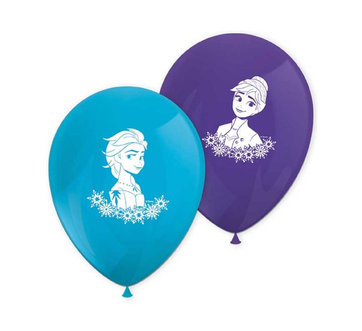 Frozen 2 Printed Latex Balloons (Pack of 8) - Anilas UK