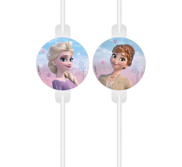 Frozen 2 Paper Straws (Pack of 4) - Anilas UK
