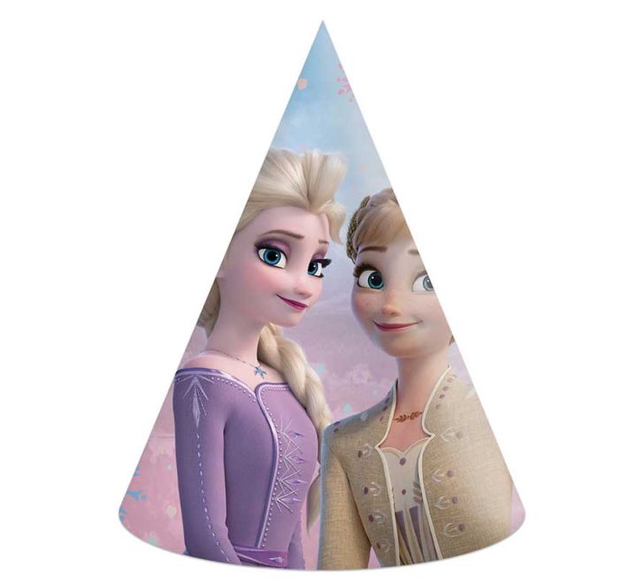 Frozen 2 Party Hat (Pack of 6) - Anilas UK
