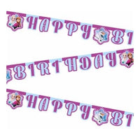 Frozen "Happy Birthday" Banner