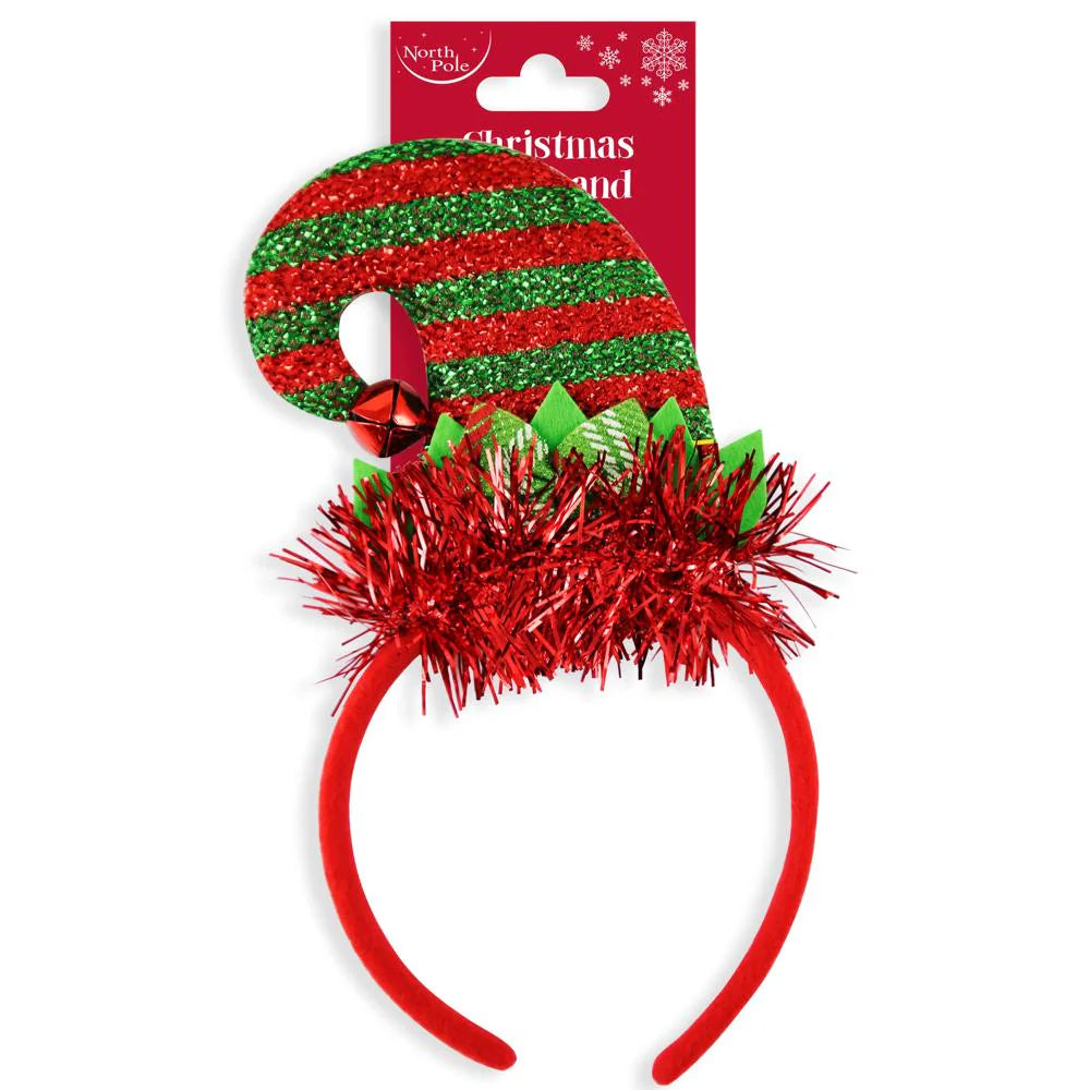 A pair of Elf Head Boppers, Christmas Accessory, Ages 3+ - Anilas UK