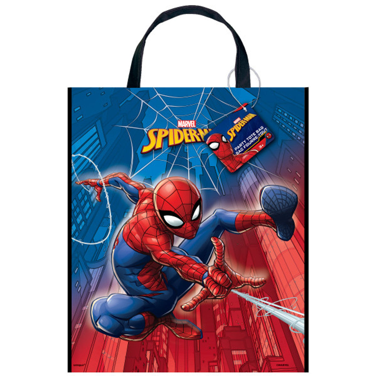 Spider-Man Tote Party Bag - Anilas UK
