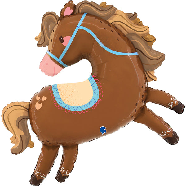 Lovely Horse Super Shape Birthday Party Balloon - Anilas UK