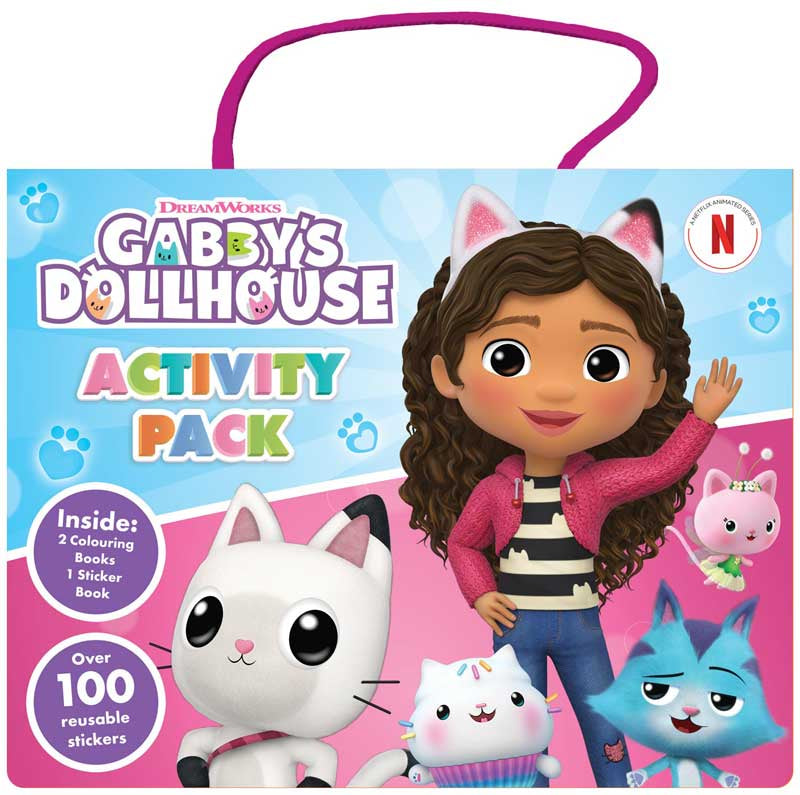 Gabby’s Dollhouse Activity Pack front view - Anilas UK