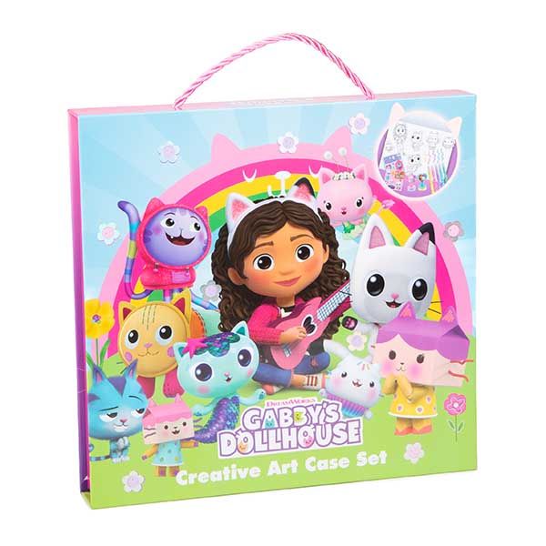 Gabby’s Dollhouse Artcase Set with mini marker pens