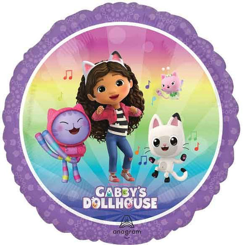 Gabby’s Dollhouse 17 Inch Foil Balloon for children’s parties