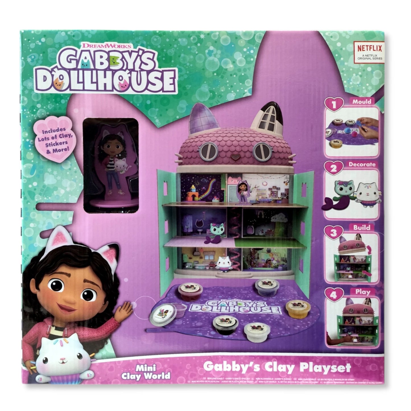 Gabby's Dollhouse Clay Playset