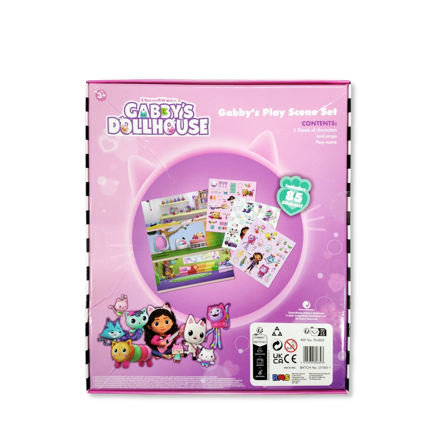 Gabby's Dollhouse Sticker Play Scene - Anilas UK