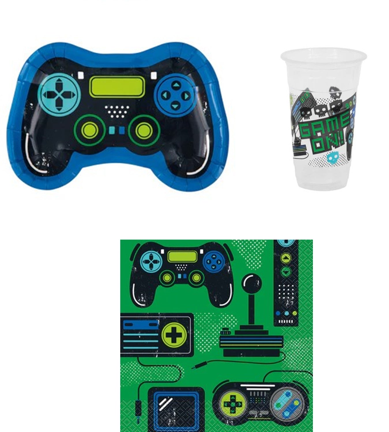 Anila's Gamer Party Pack for 16 people - Anilas UK