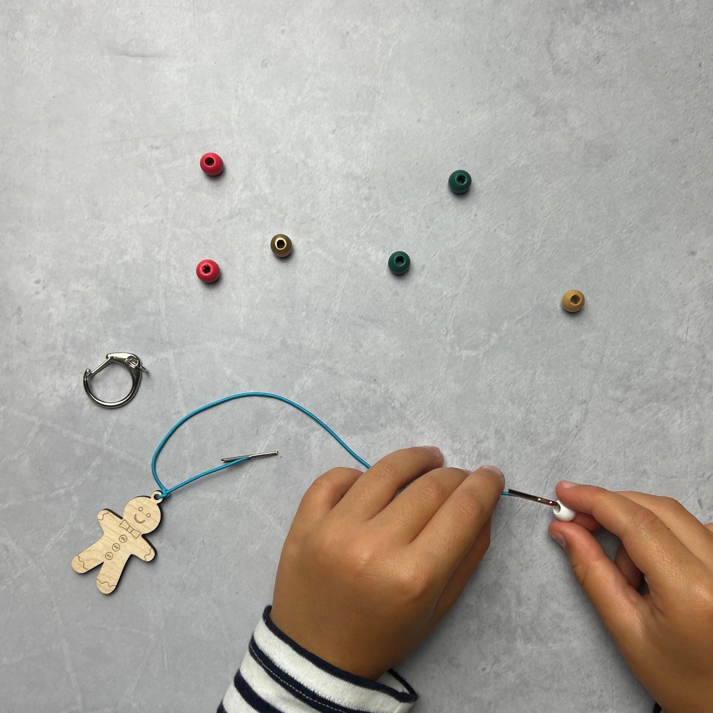 Make Your Own Gingerbread Man Keyring - Anilas UK