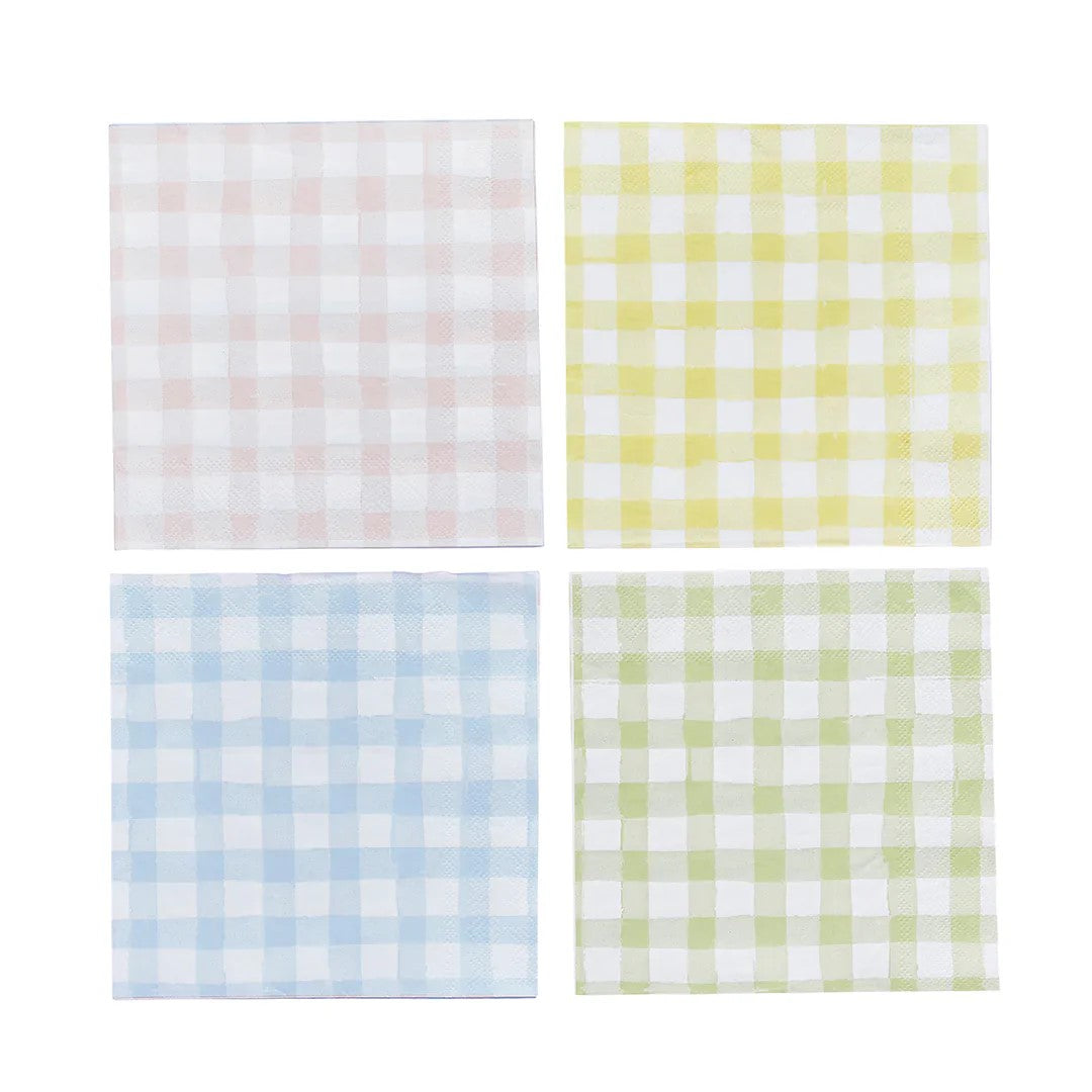 Anila's Gingham Party Pack for 16 people - Anilas UK