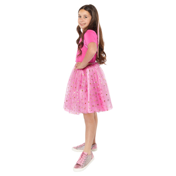 irls’ Butterfly Costume with Wings and Tutu Side View