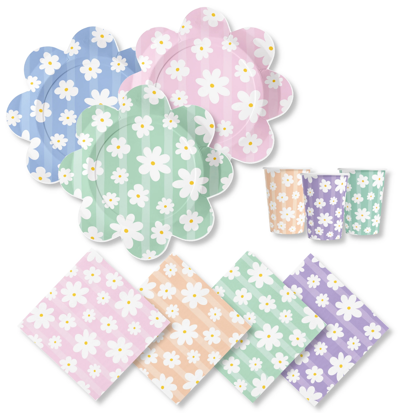 Anila's Daisies Party Pack for 16 people