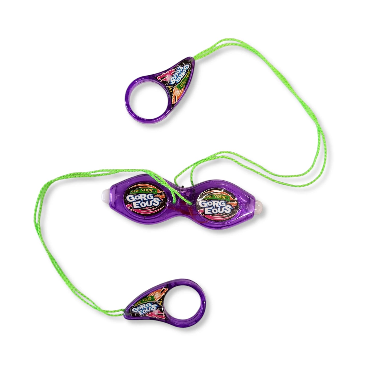 LED Light Up Glowing Fidget Spinner Toy