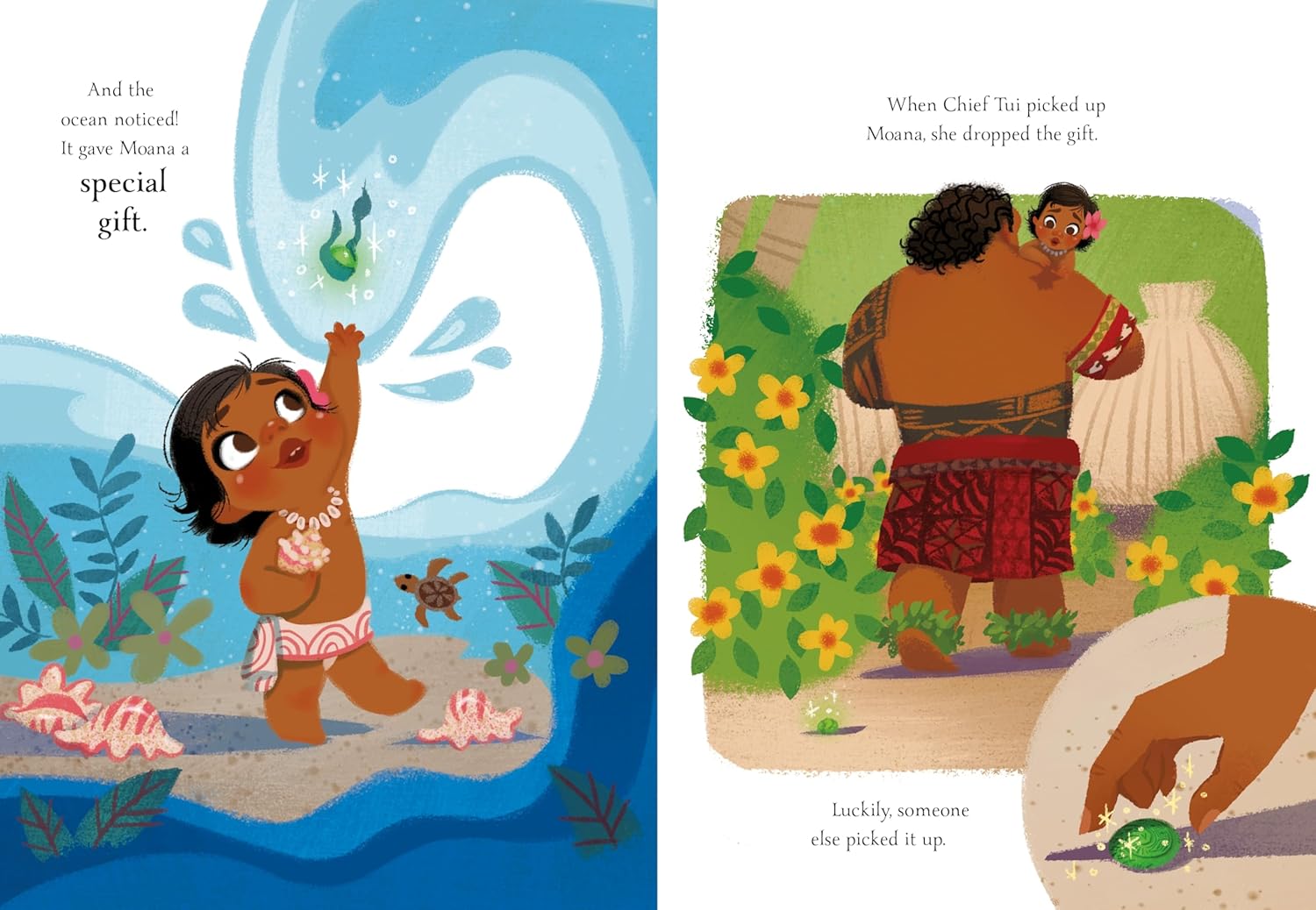 Beautiful artwork in Disney Moana 2 Golden Tales