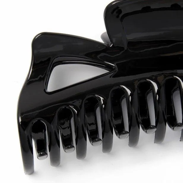 Recycled Black Claw Hair Clip, 14 cm, Eco-Friendly Polystyrene - Anilas UK