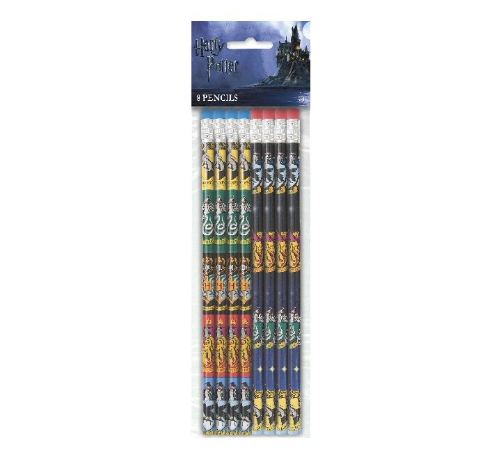 Harry Potter Pencils with Erasers (Set of 8) - Anilas UK