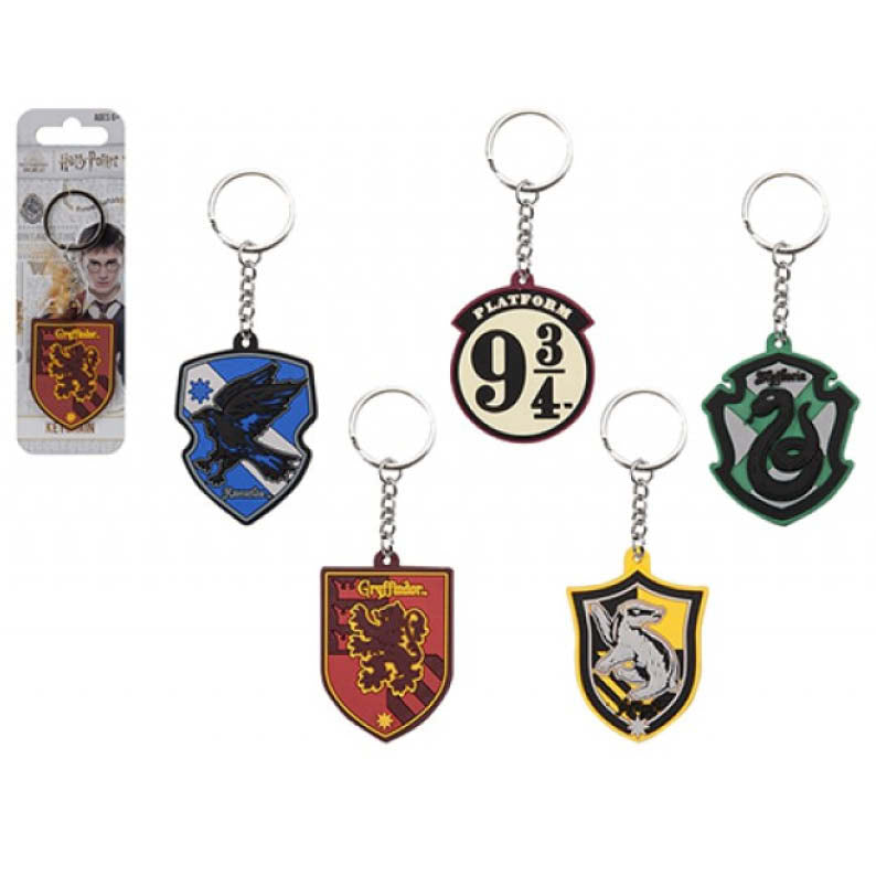 Harry Potter Silicone Keyrings - Anilas UK