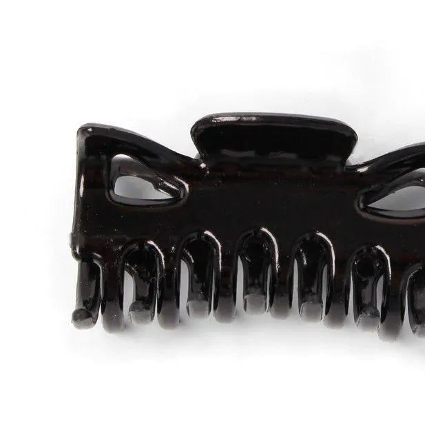 Recycled Black Hair Clamps, 4 cm, Set of 3, Eco-Friendly - Anilas UK