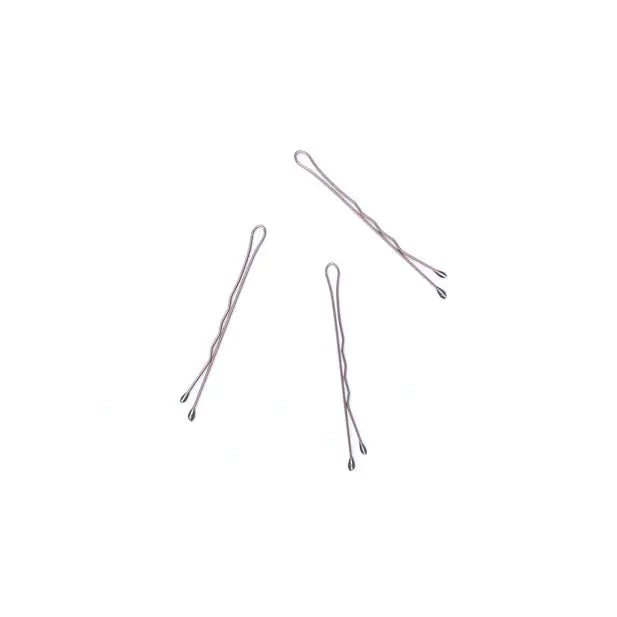 Brown Kirby Hair Grips - 45mm (Pack of 36) - Anilas UK