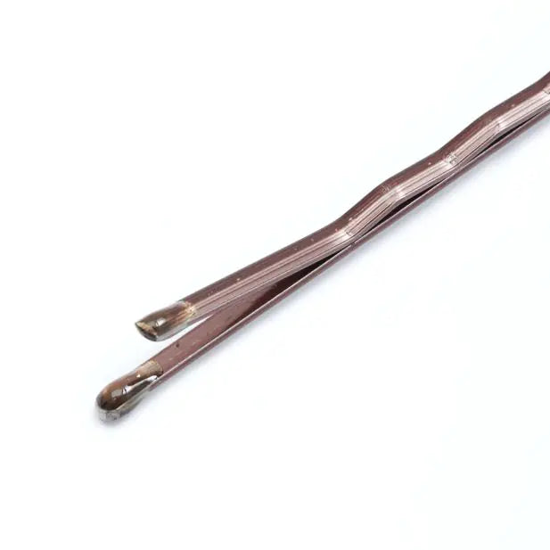 Brown Kirby Hair Grips - 45mm (Pack of 36) - Anilas UK