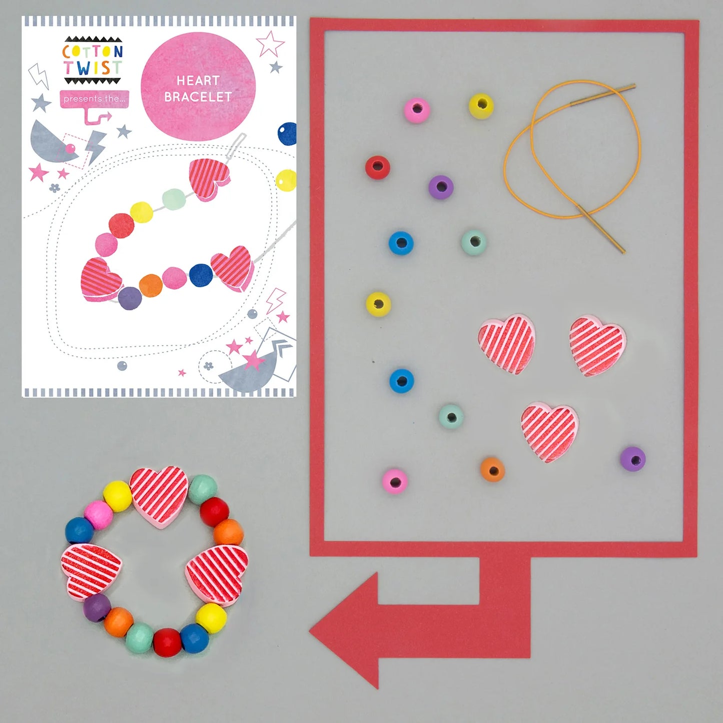 Make Your Own Heart Bracelet - Anilas UK