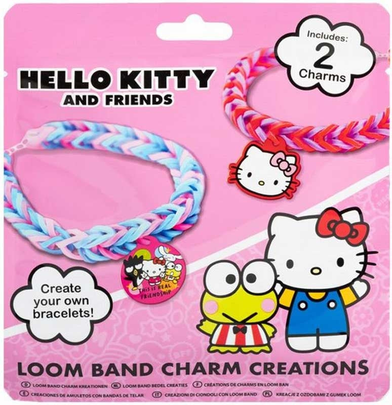 Hello Kitty And Friends Loom Band Charm Creations