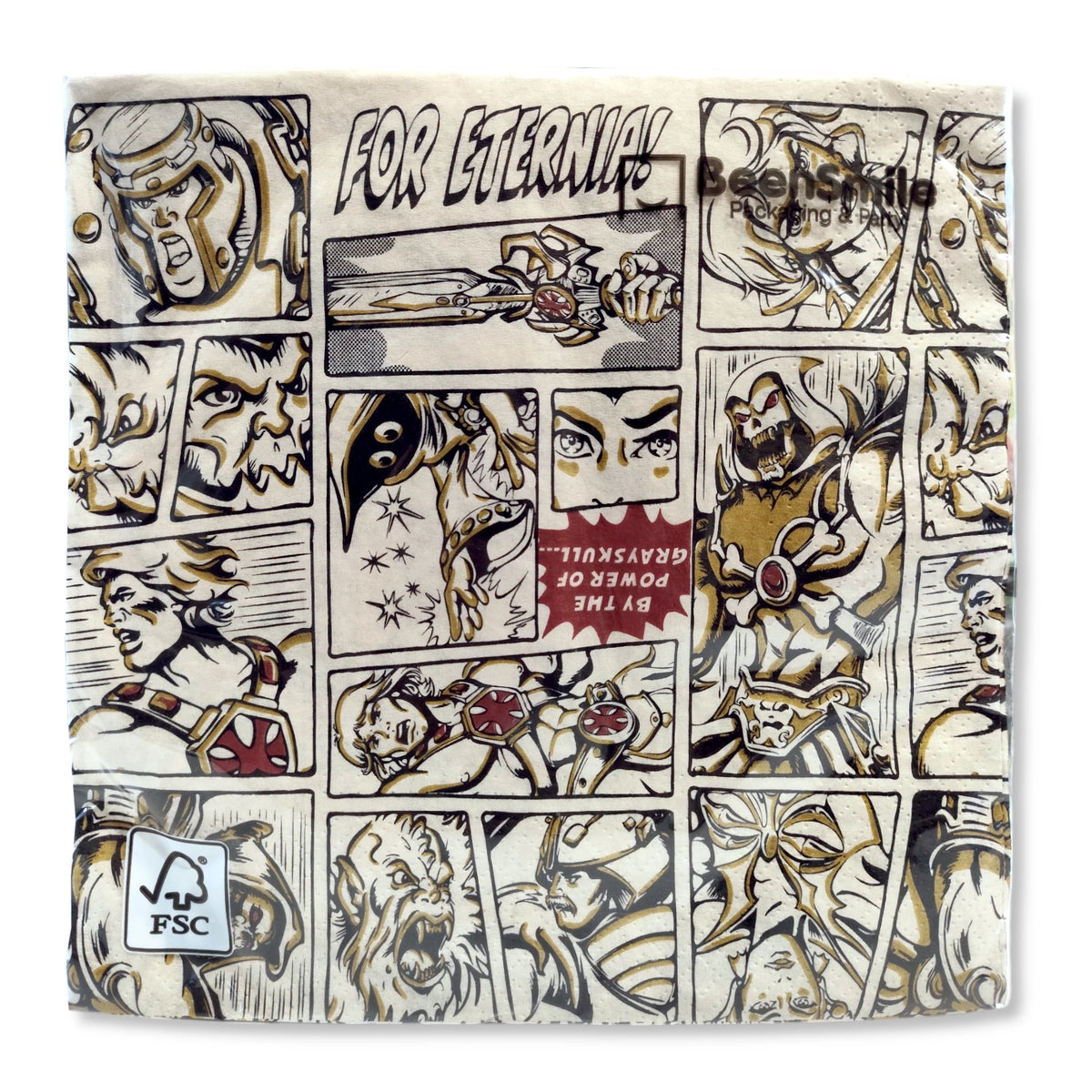He Man & The Masters of The Of Universe Napkins (Pack of 20)