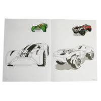 
              Hot Wheels Let's Race Colour Race 2 Colouring Book Pages
            