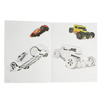 Hot Wheels Let's Race Colour Race 3 Colouring Book Pages3