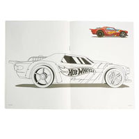 
              Hot Wheels Let's Race Colour Race 4 Colouring Book Pages
            