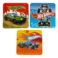 
              Hot Wheels Racing Cars 3-Puzzle Set showing three 9-piece puzzle designs
            