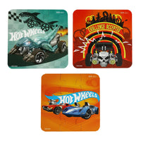 
              Hot Wheels Racing Cars 3-Puzzle Set showing three 9-piece puzzle designs
            