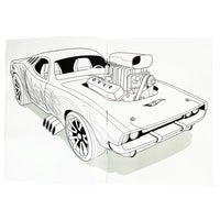 Hot Wheels Racing Colours 1 Colouring Book Vibrant Pages