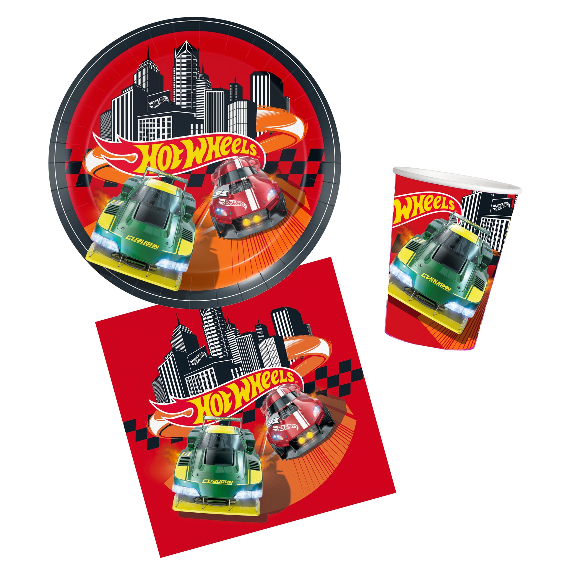 Anila's Hot Wheels Party Pack for 16 people - Anilas UK