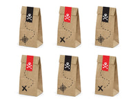 
              Pirates Kraft Treat Bags (Pack of 6) - Anilas UK
            