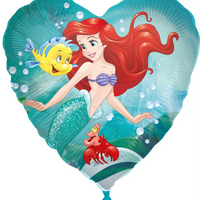 Ariel Curious Foil Balloon