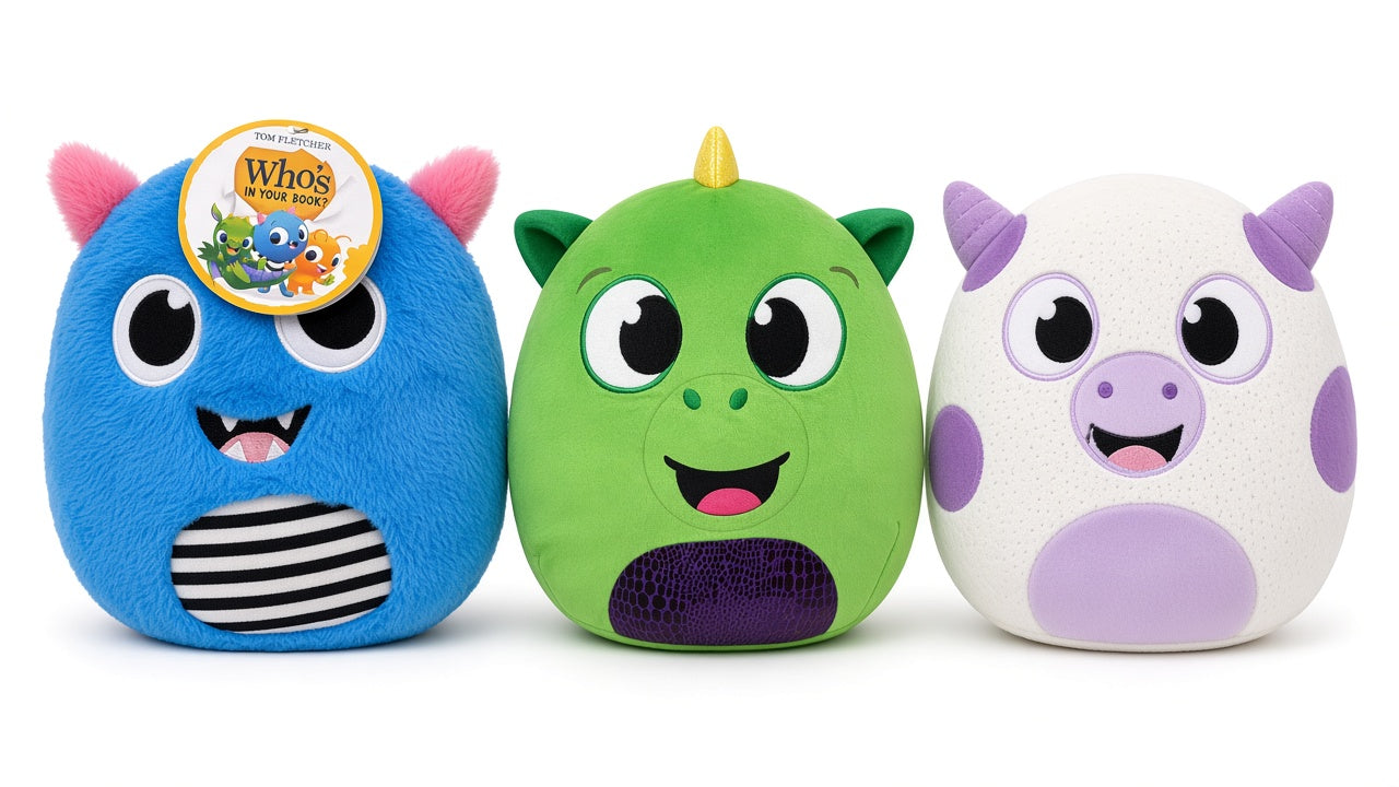 Tom Fletcher Who's In Your Book Plush Toy (20 cm)