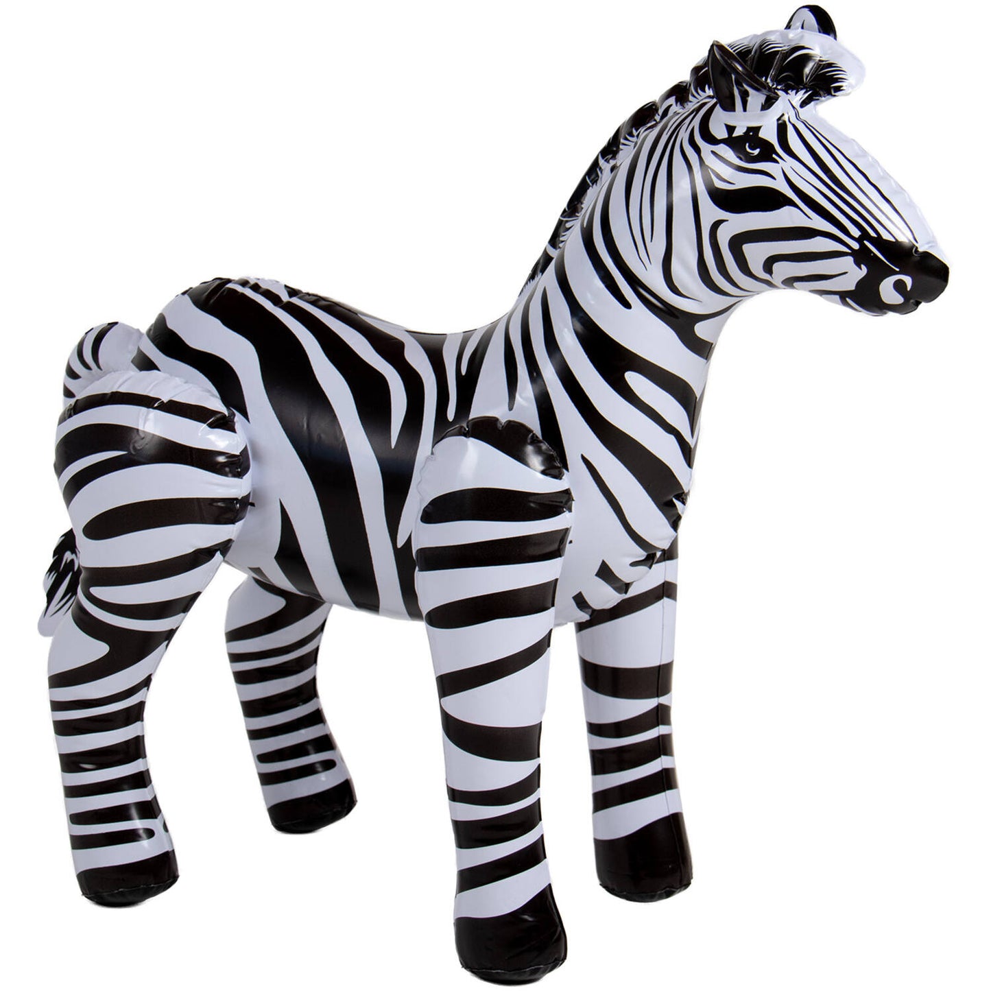 Inflated Inflatable Zebra 55cm high 60cm wide for party decoration